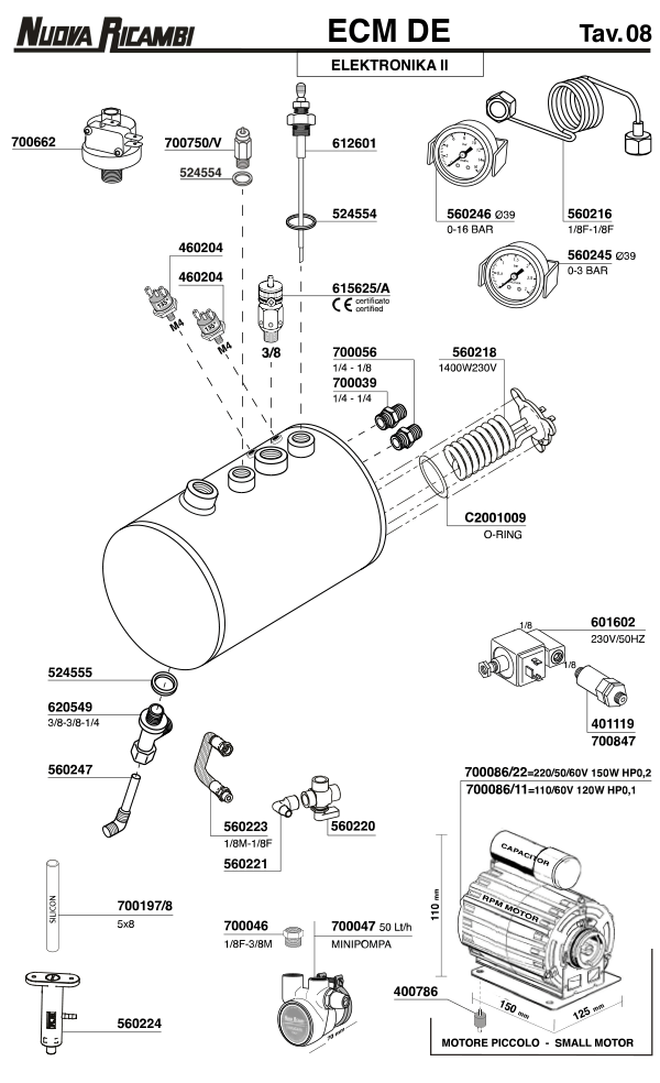 ECM DE 08