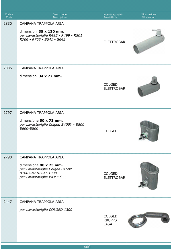 Trappole aria 400