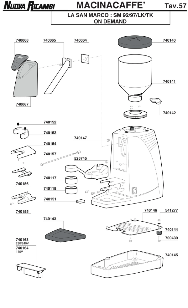 Macinacaffè 57