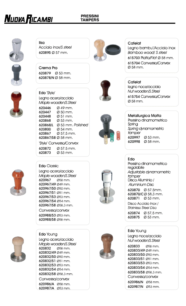 Tampers