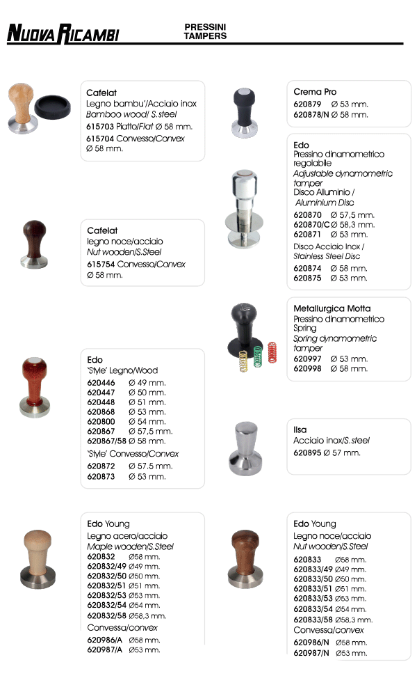Tampers