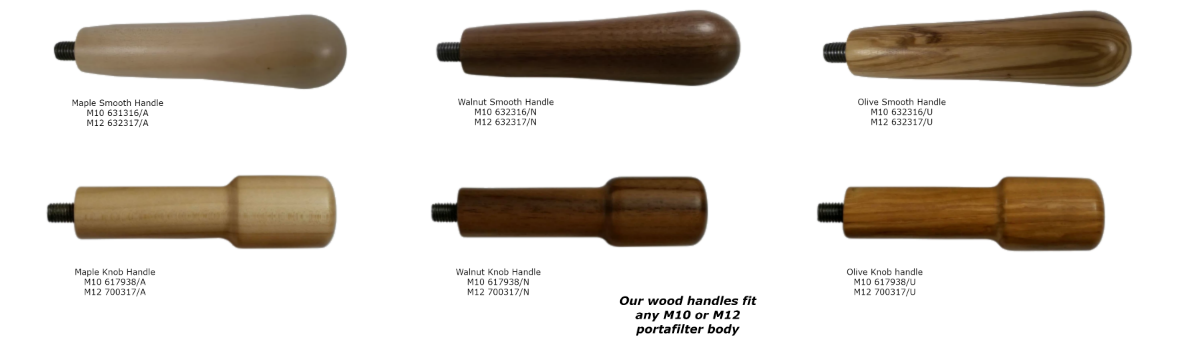 Wood handles